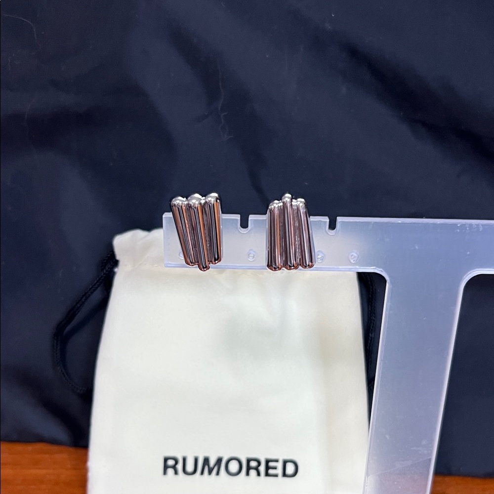 Rumored Elegant Silver Earrings